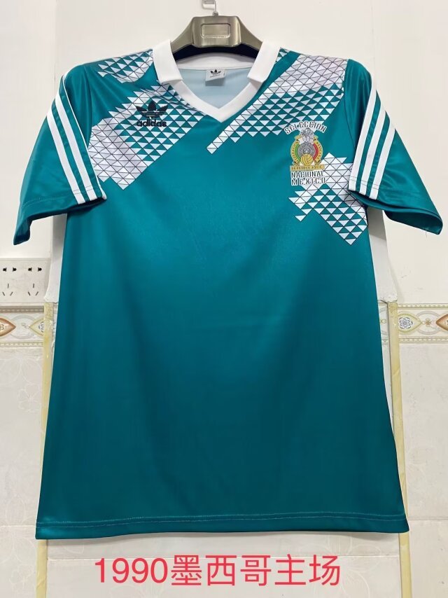 1990 Mexico Home Retro Soccer Jerseys Yupoo