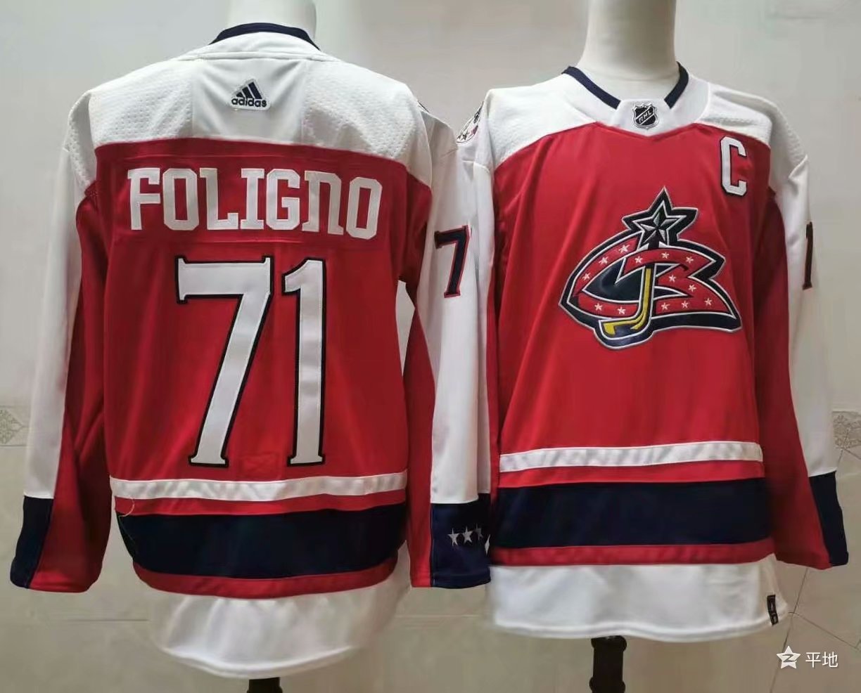 Columbus Blue Jackets Ice Hockey jersey M-3XL 哥伦布蓝衣队冰球服