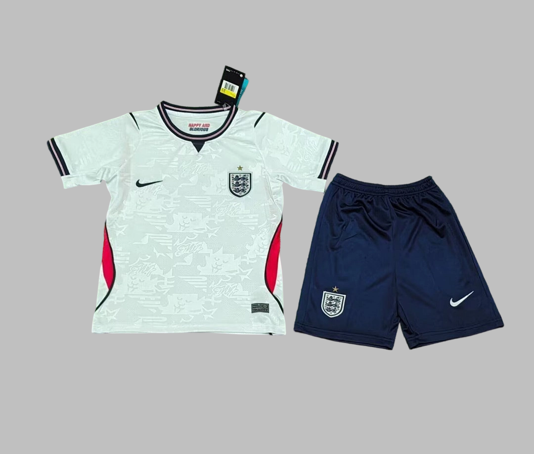 26-27 England Home Kids Cheap Soccer Jerseys Yupoo