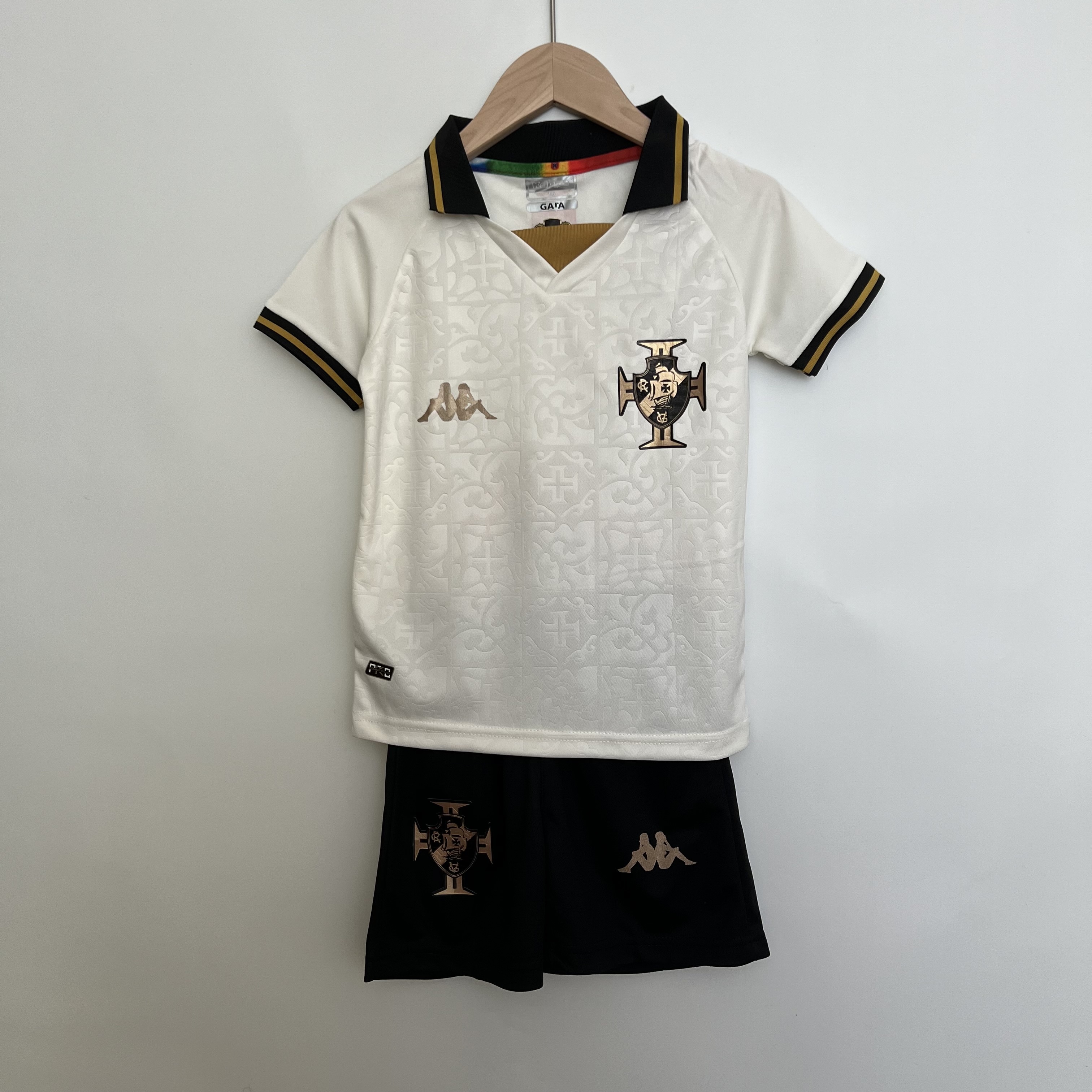 23-24 Vasco da Gama Kids White Soccer Jerseys Yupoo
