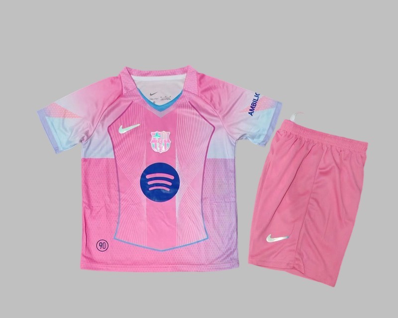 25-26 Barc Special Kids Cheap Soccer Jerseys Yupoo