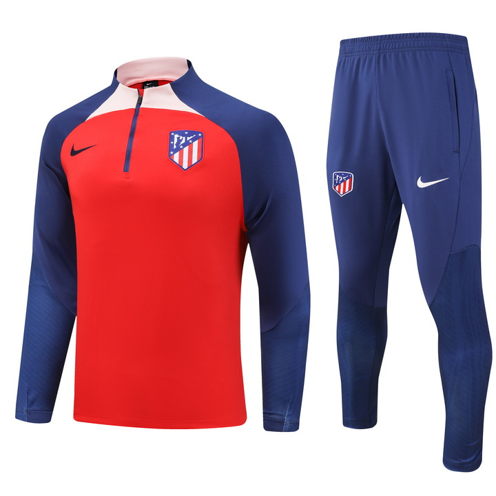 23-24 Atletico Madrid Long Sleeve Training Suit Yupoo