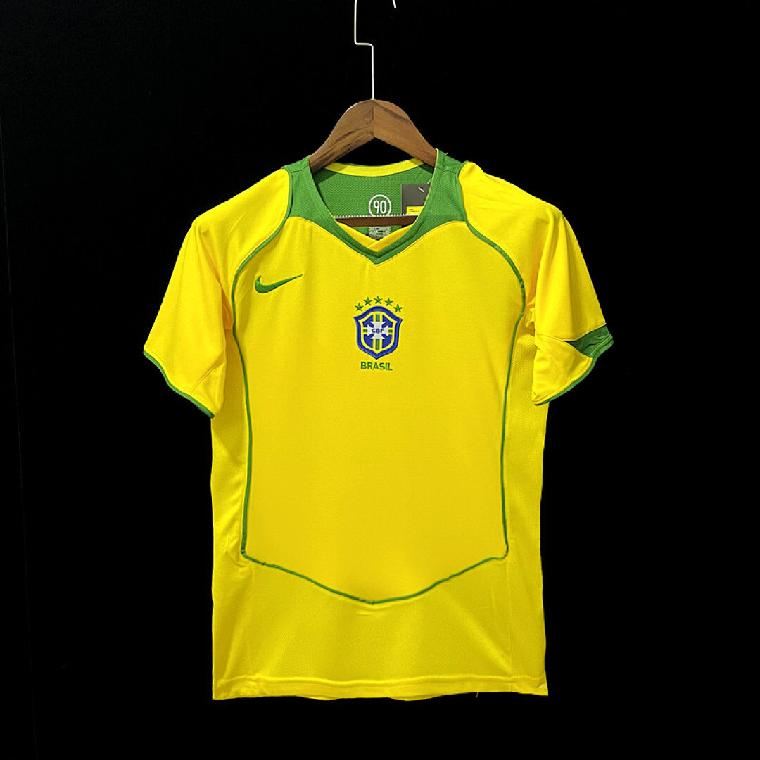 Retro 04/06 Brazil Home S-XXL