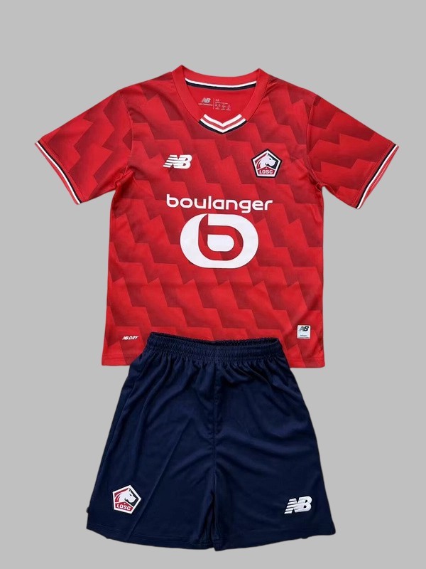 25-26 Lille Home Kids Cheap Soccer Jerseys Yupoo