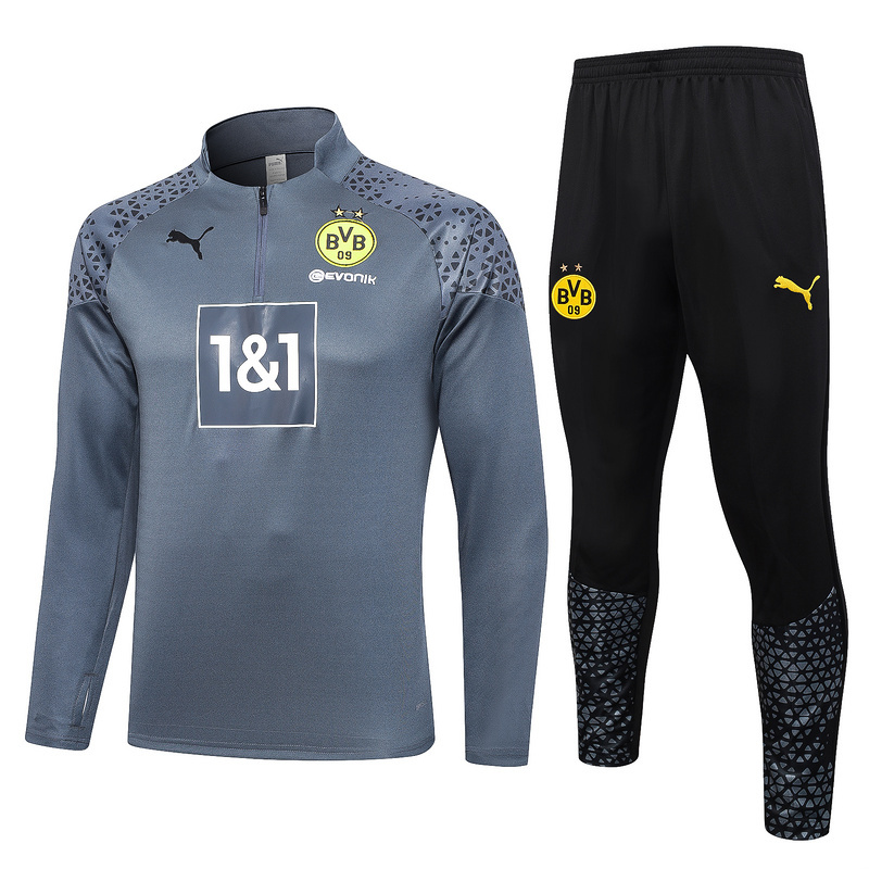 23-24 Dortmund Long Sleeve Training Suit Yupoo