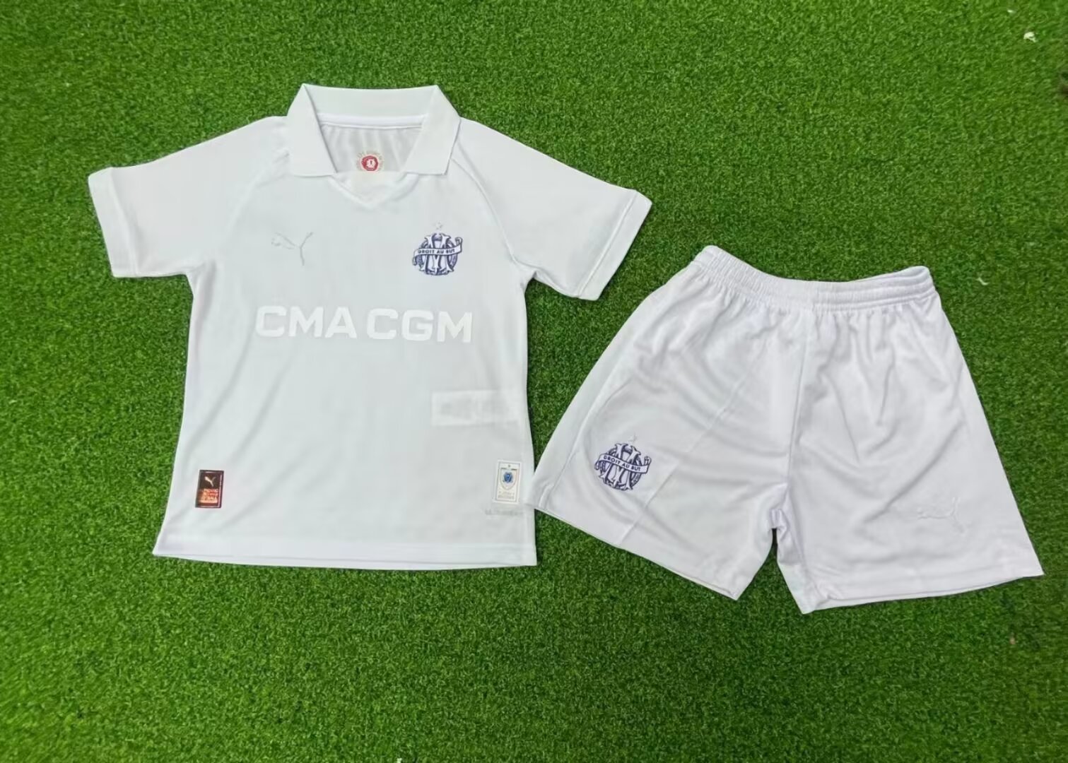 24-25 Marseille Kids 125th Soccer Jerseys Yupoo