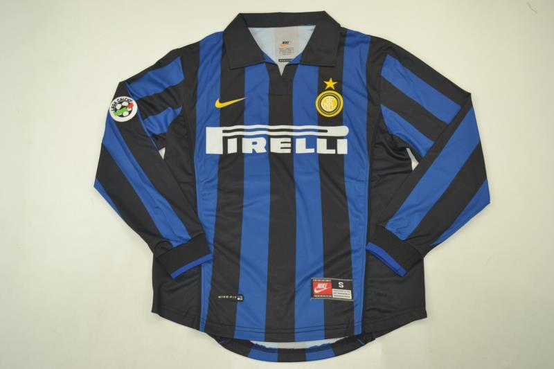 In-ter Mi-lan home blue 98