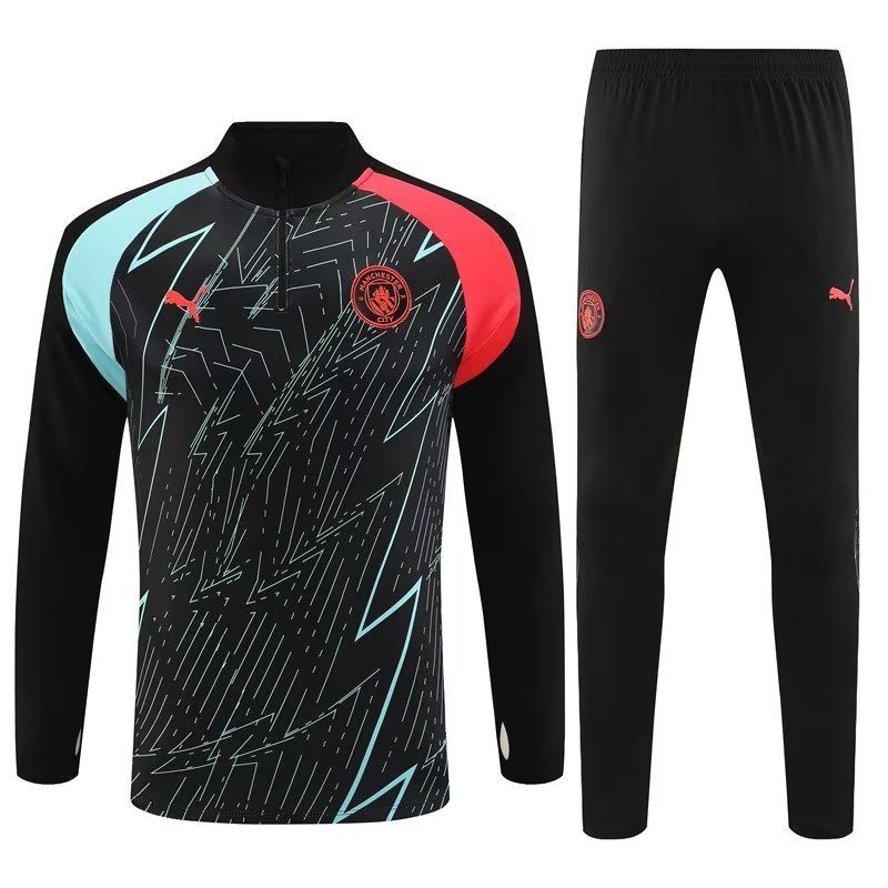 23-24 Manchester City Long Sleeve Training Suit Yupoo