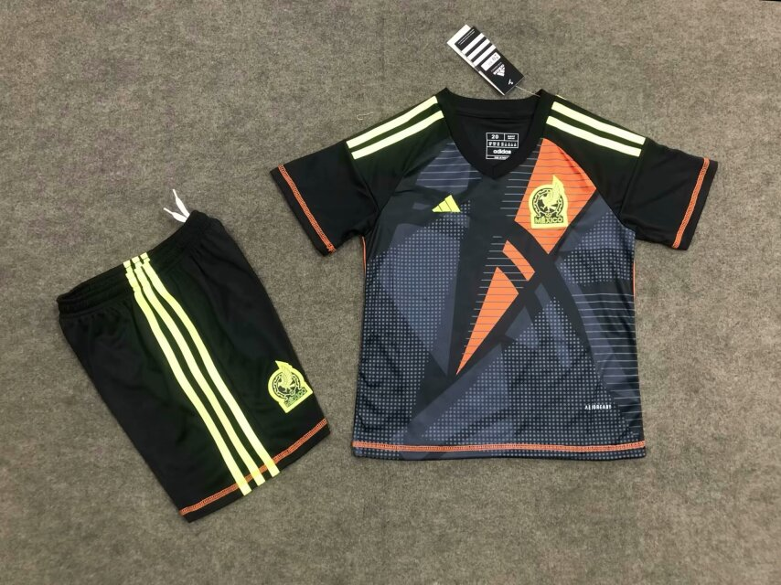 2024 Mexico Goalkeeper Kids Soccer Jerseys Yupoo