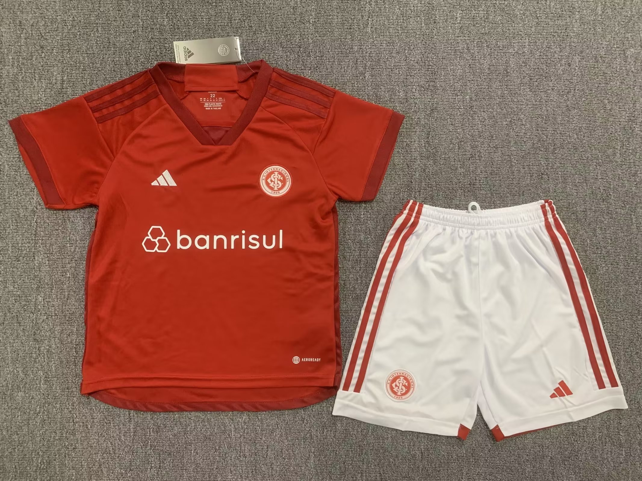 23-24 Internacional Home Kids Soccer Jerseys Yupoo