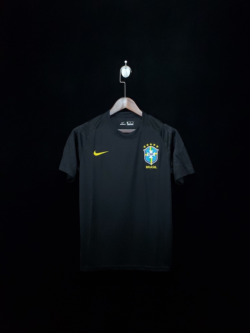 20-21 Brazil Pre-match training suit black S-2XL