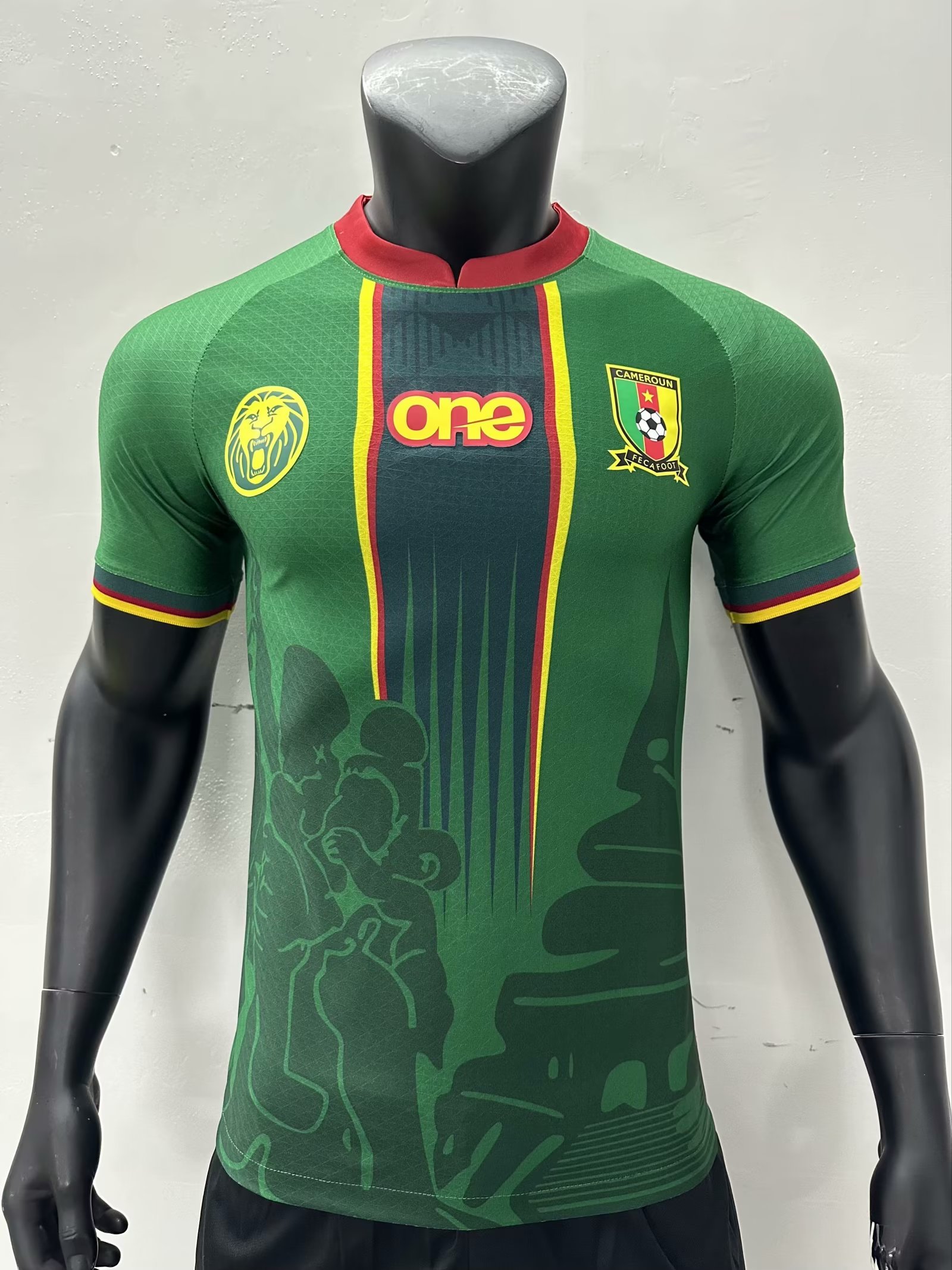23-24 Cameroon Home Player Version Soccer Jerseys Yupoo