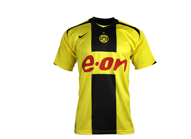 05-06 Dortmund Home Retro Soccer Jerseys Yupoo