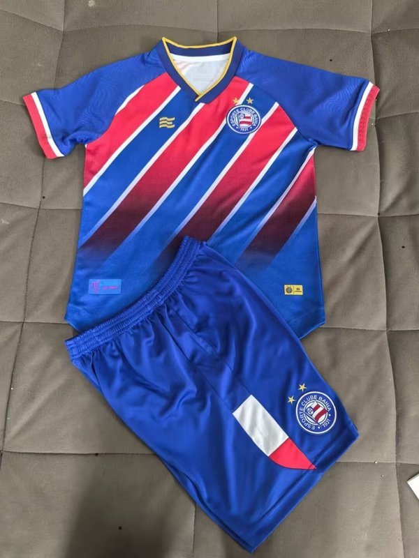 24-25 Bahia Home Kids Soccer Jerseys Yupoo