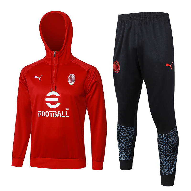 23-24 AC Milan Hoodies Long Sleeve Training Suit Yupoo