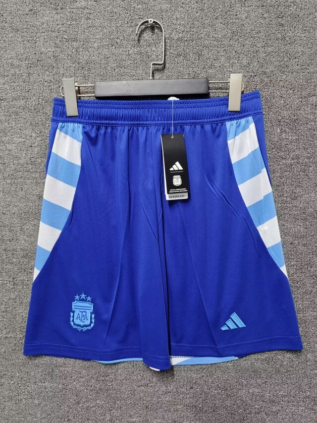 2024 Argentina Away Soccer Shorts Yupoo