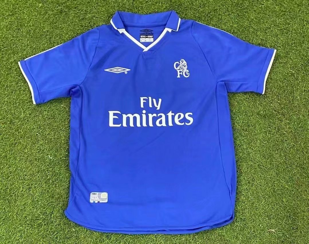 2001-03 Chelsea Home Retro Soccer Jerseys Yupoo
