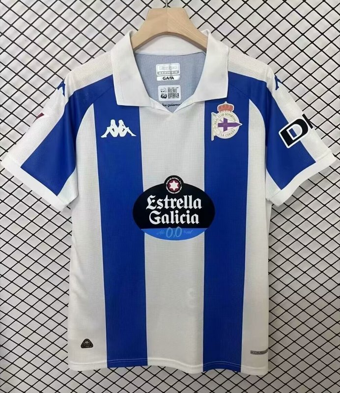 24-25 La Coruna Home Soccer Jerseys Yupoo