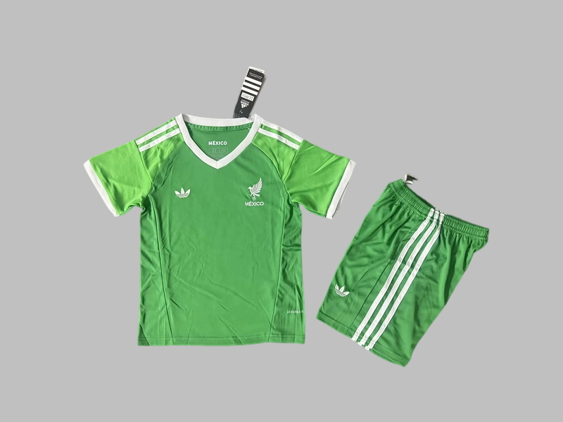 25-26 Mexico Goalkeeper Kids Cheap Soccer Jerseys Yupoo