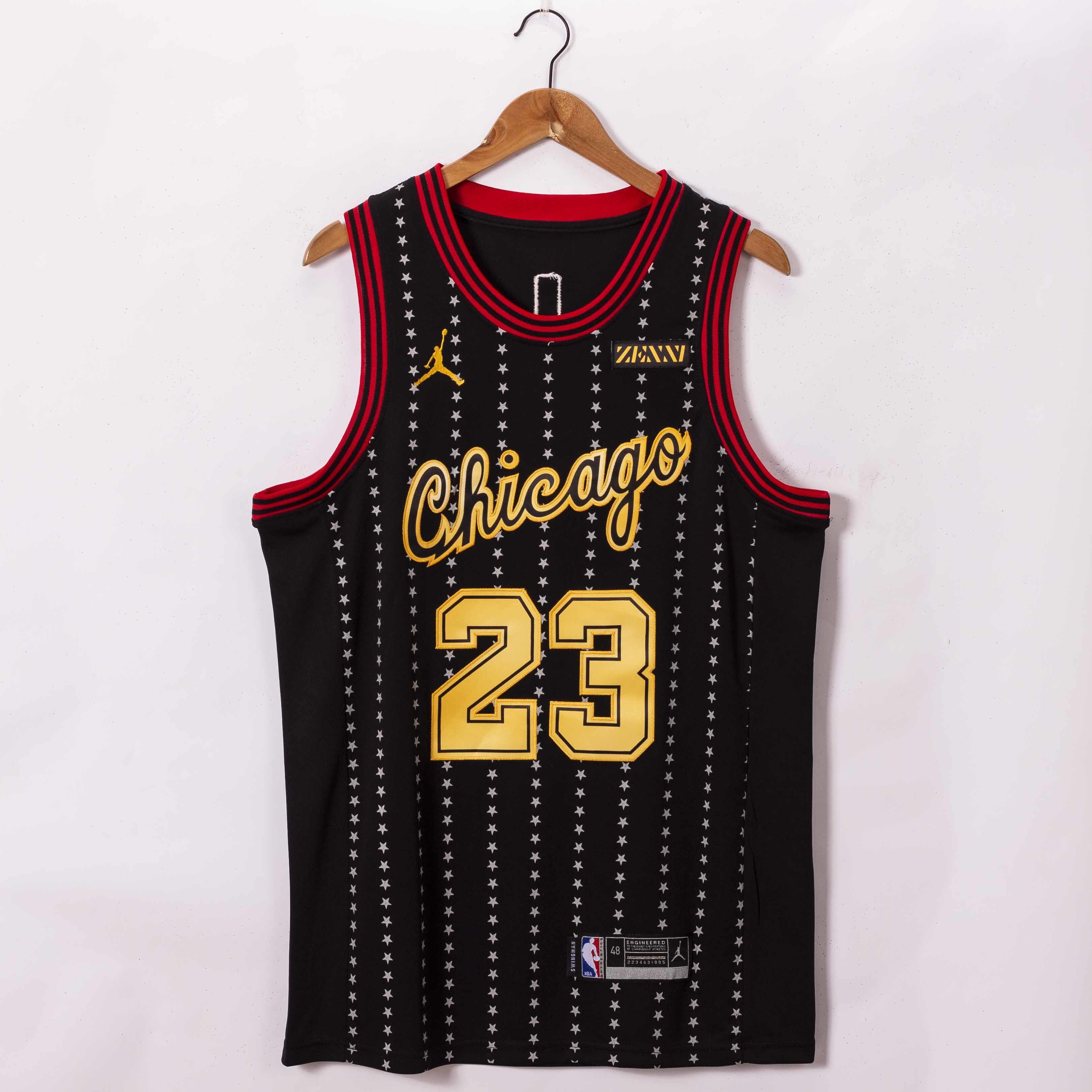 2021 Bulls #23 Embroidery