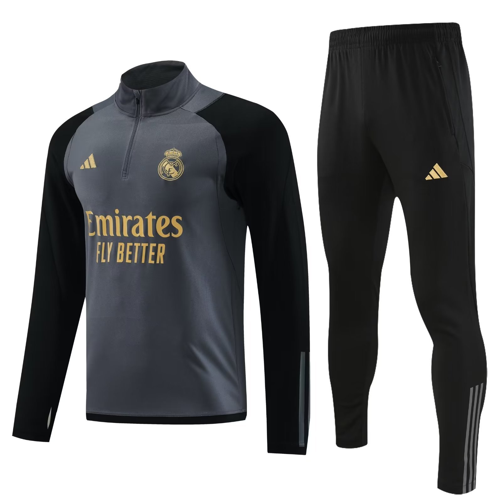 23-24 Real Madrid Long Sleeve Training Suit Yupoo
