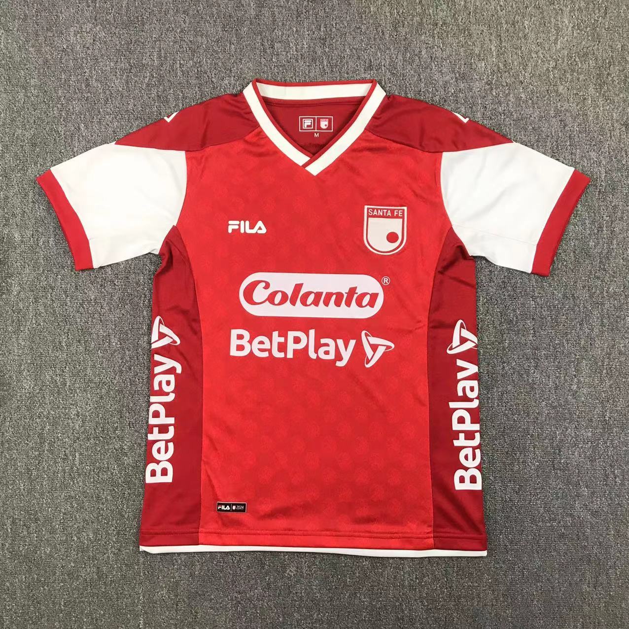 24-25 Santa Fe Home Soccer Jerseys Yupoo