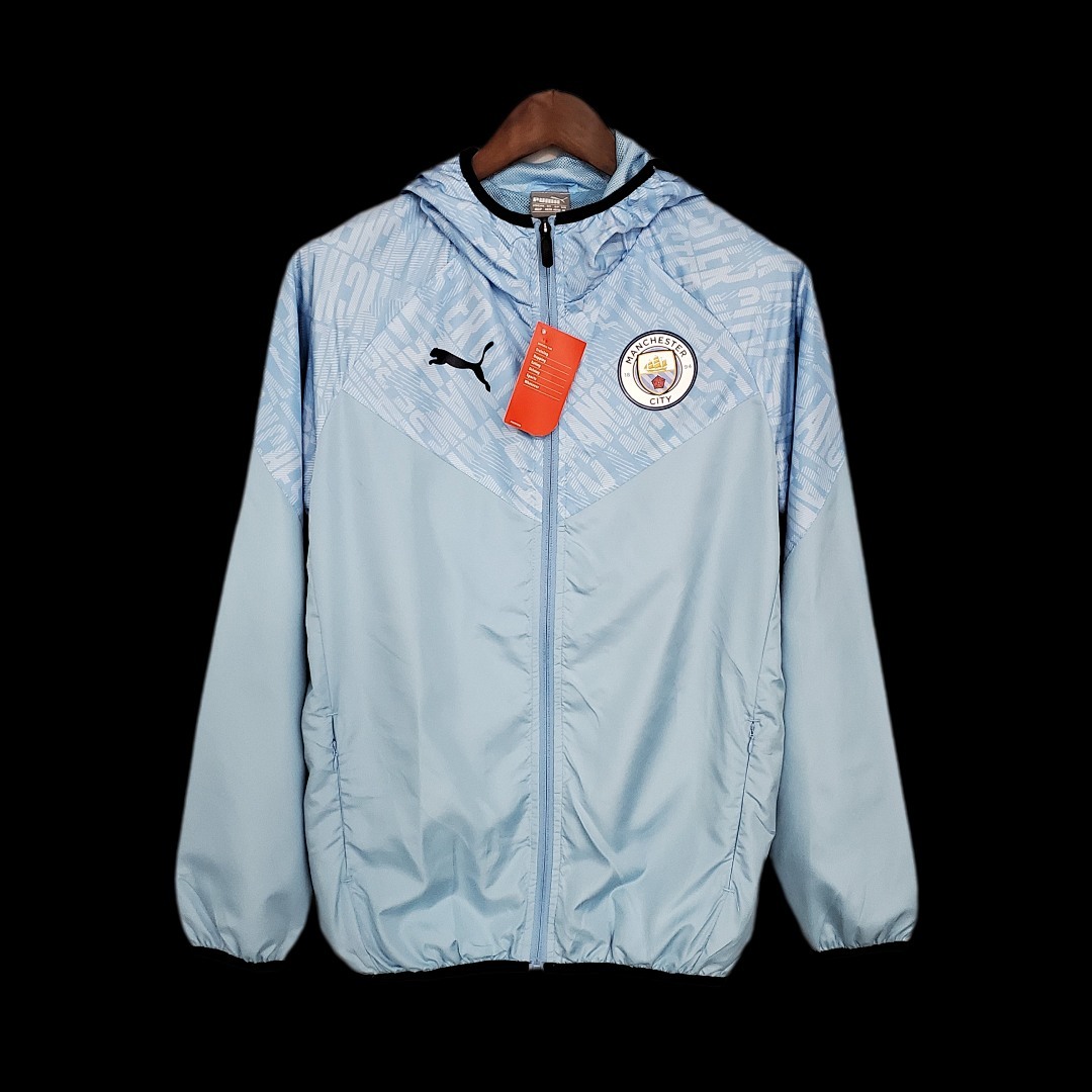 21/22 Windbreaker Manchester City blue S-XXL