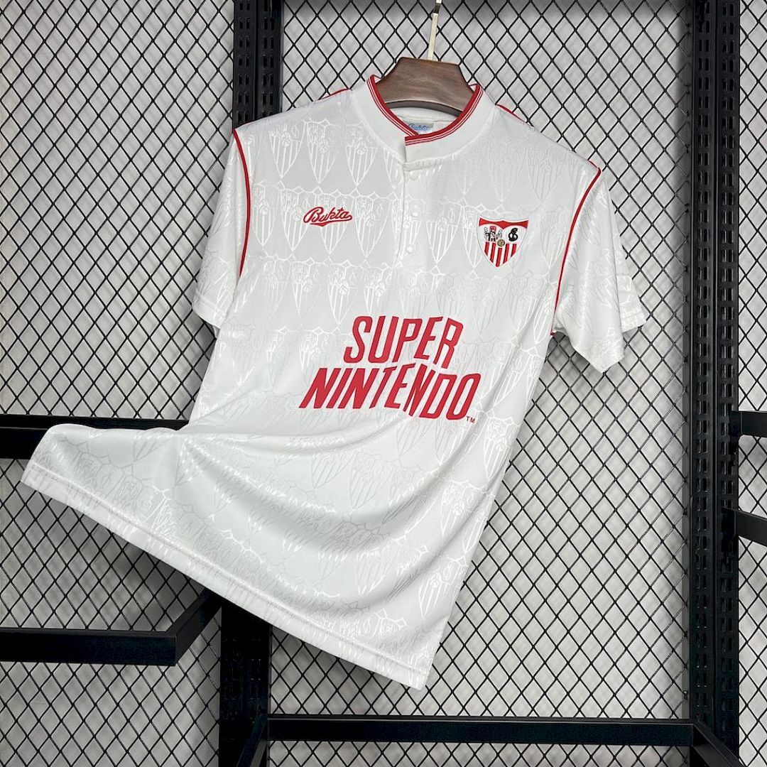 Sevilla FC 1991/92 Home Retro Jersey S-XXL