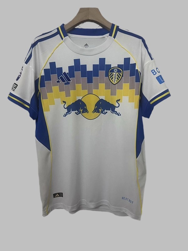 25-26 Leeds United Home Cheap Soccer Jerseys Yupoo