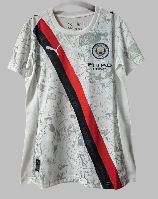 25-26 Manchester City Away Women Cheap Soccer Jerseys Yupoo