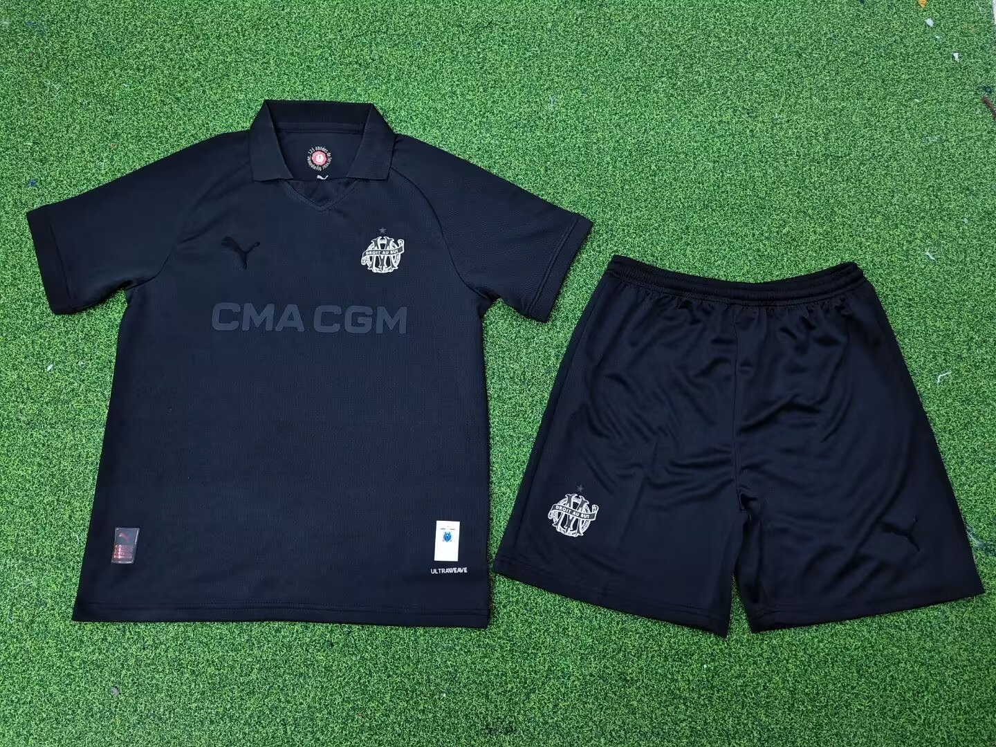 24-25 Marseille Kids 125th Soccer Jerseys Yupoo