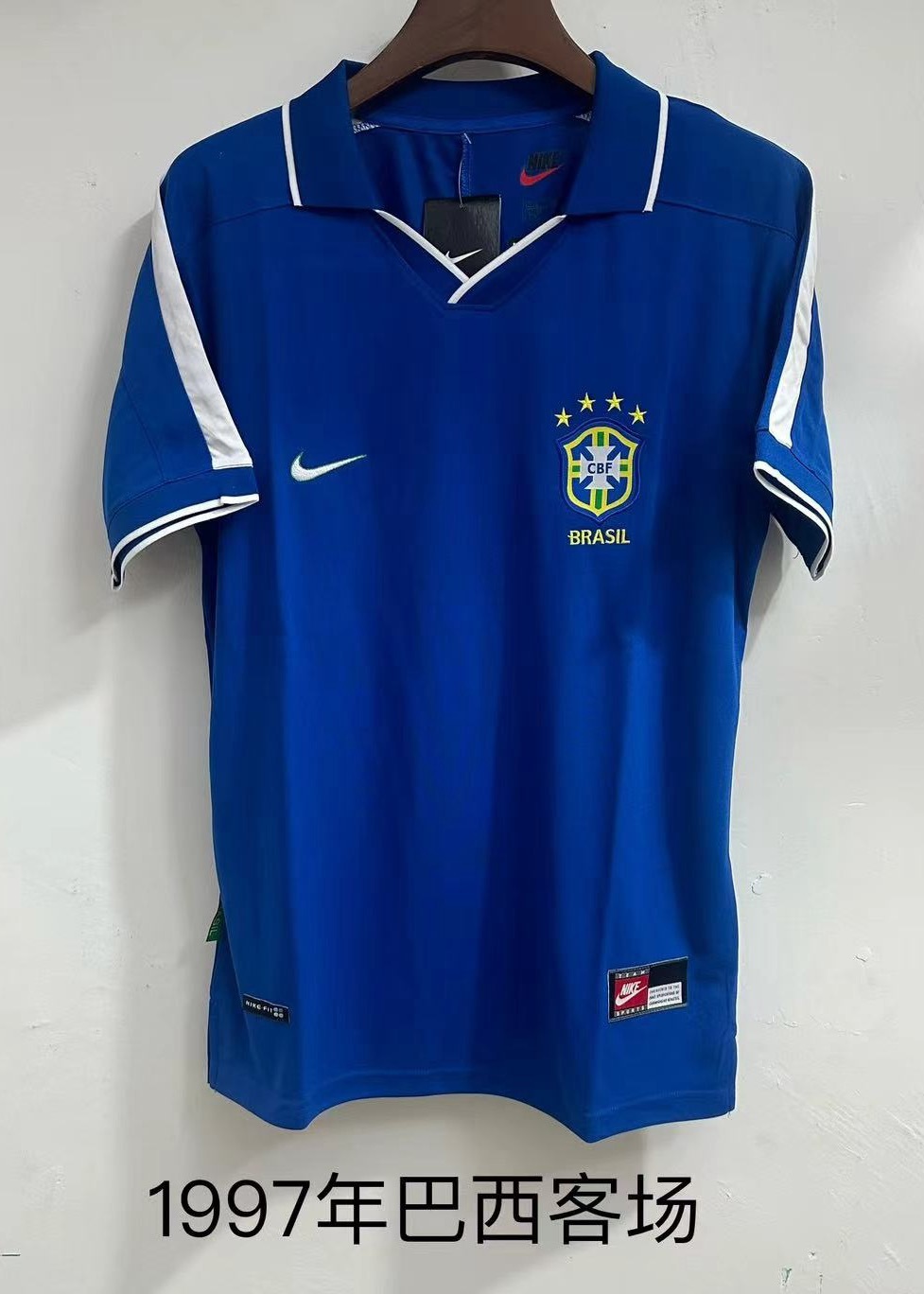 1997 Brazil Away Retro Soccer Jerseys Yupoo