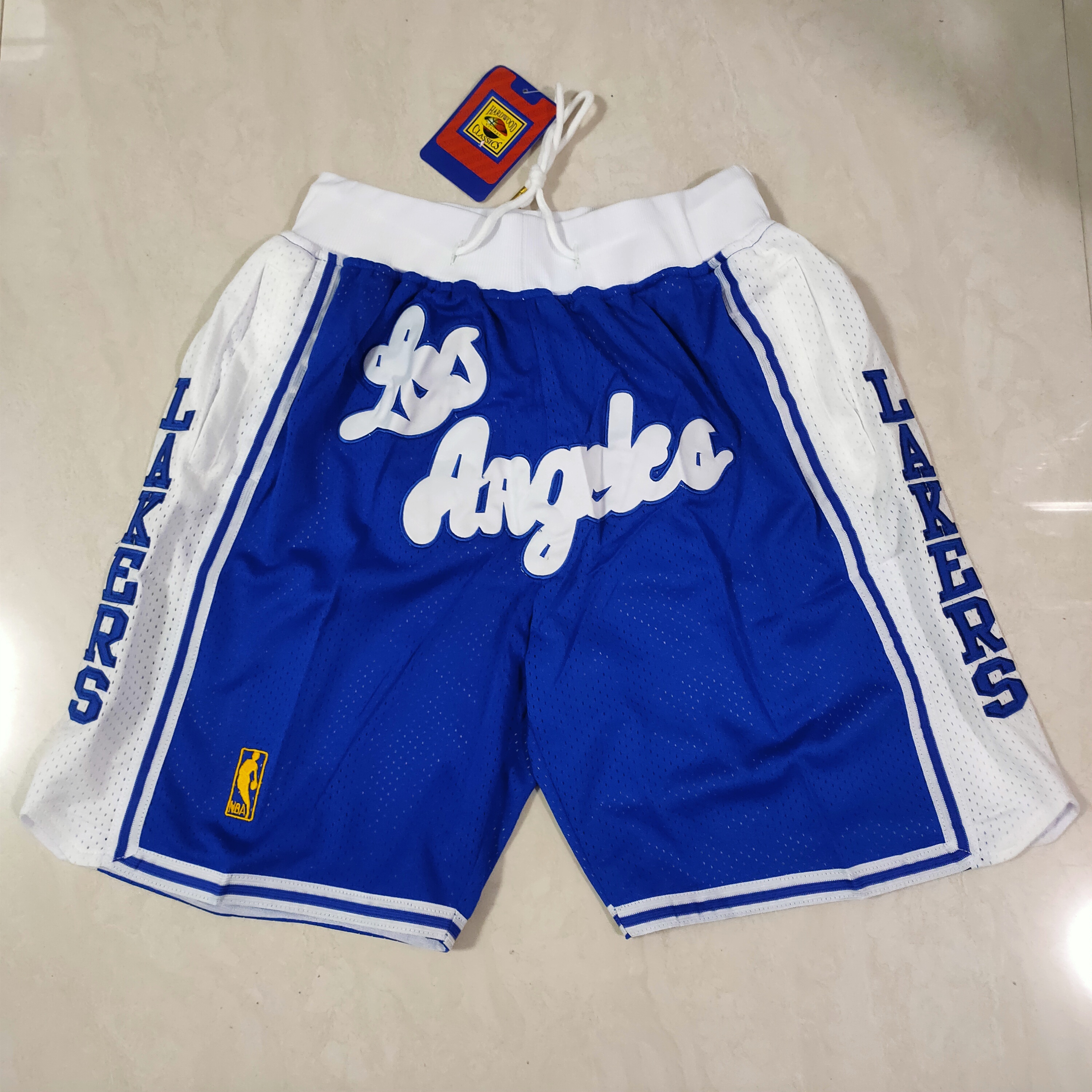 Lakers Pocket Shorts Embroidery