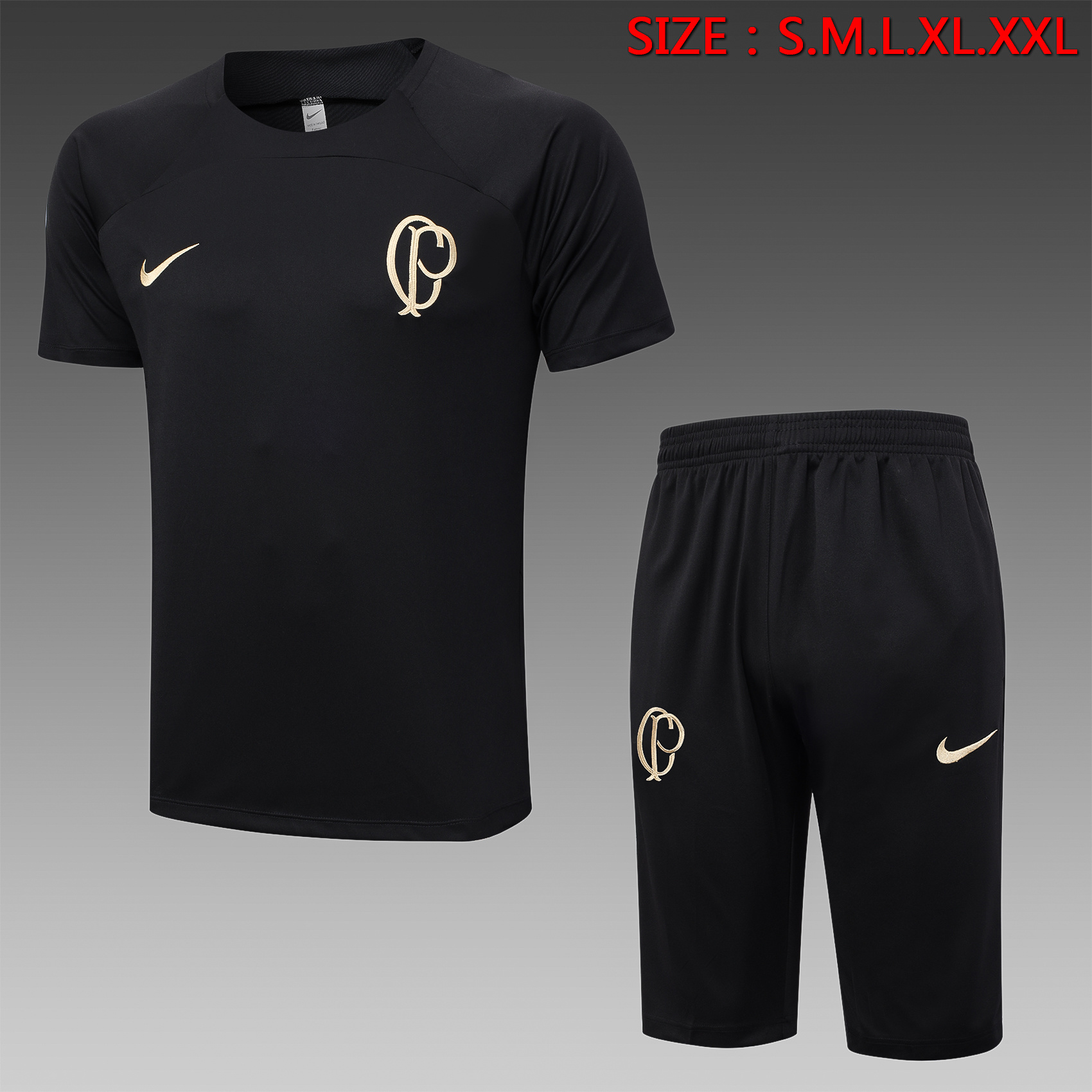 23-24 Corinthians Short Sleeve Tracksuit Yupoo