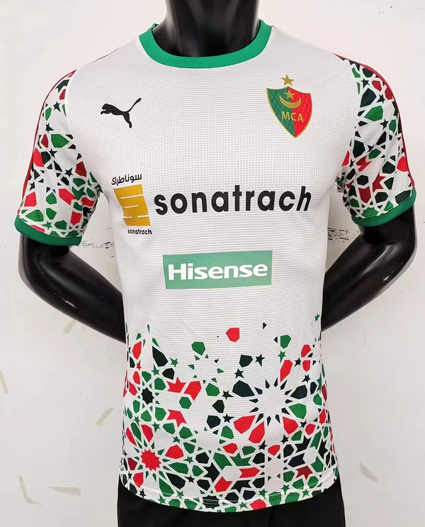 23-24 MC Algiers Home Player Version Soccer Jerseys Yupoo