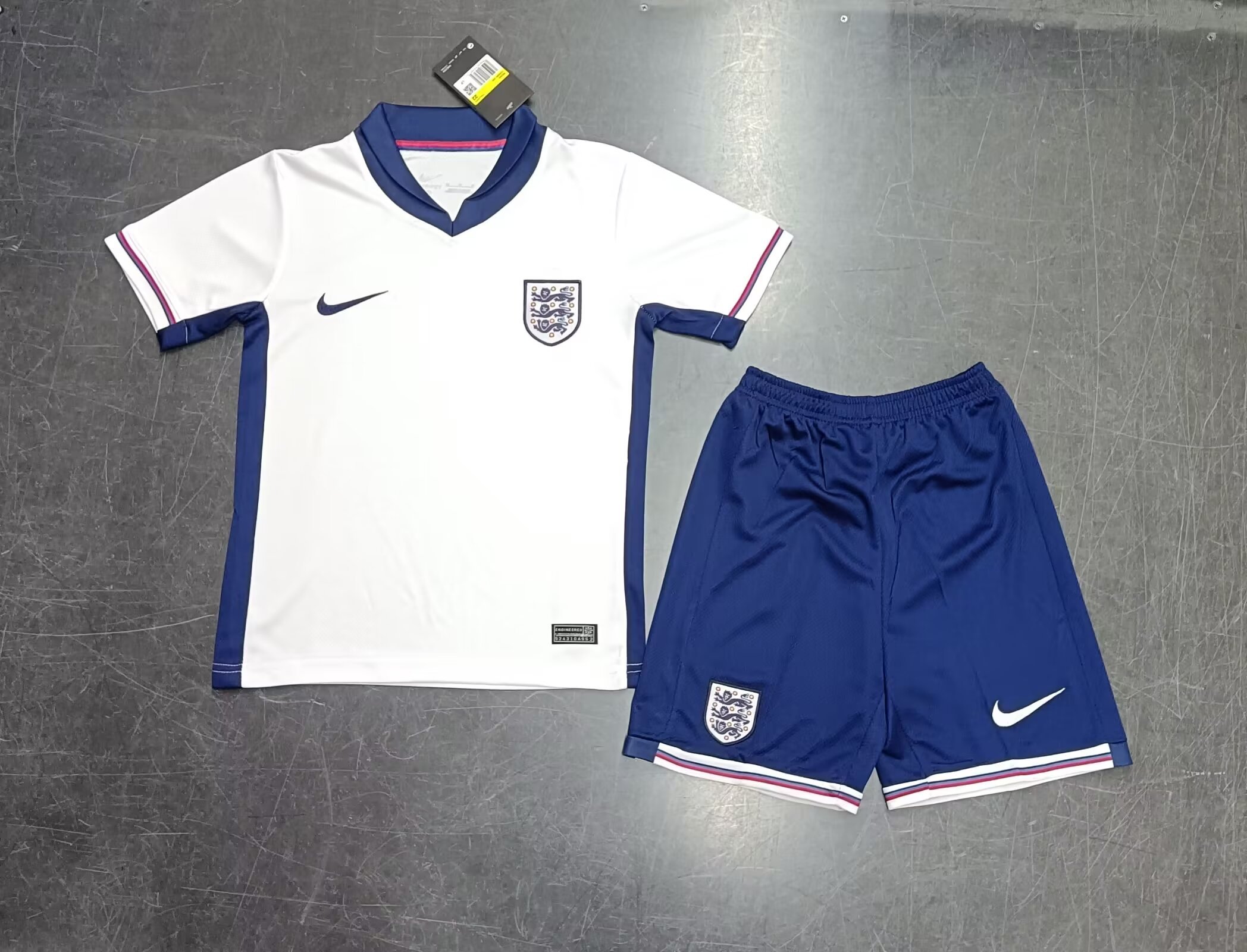 2024 England Home Kids Soccer Jerseys Yupoo