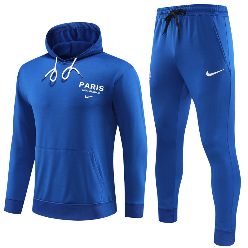 23-24 Paris Blue Hoodie Tracksuits Yupoo