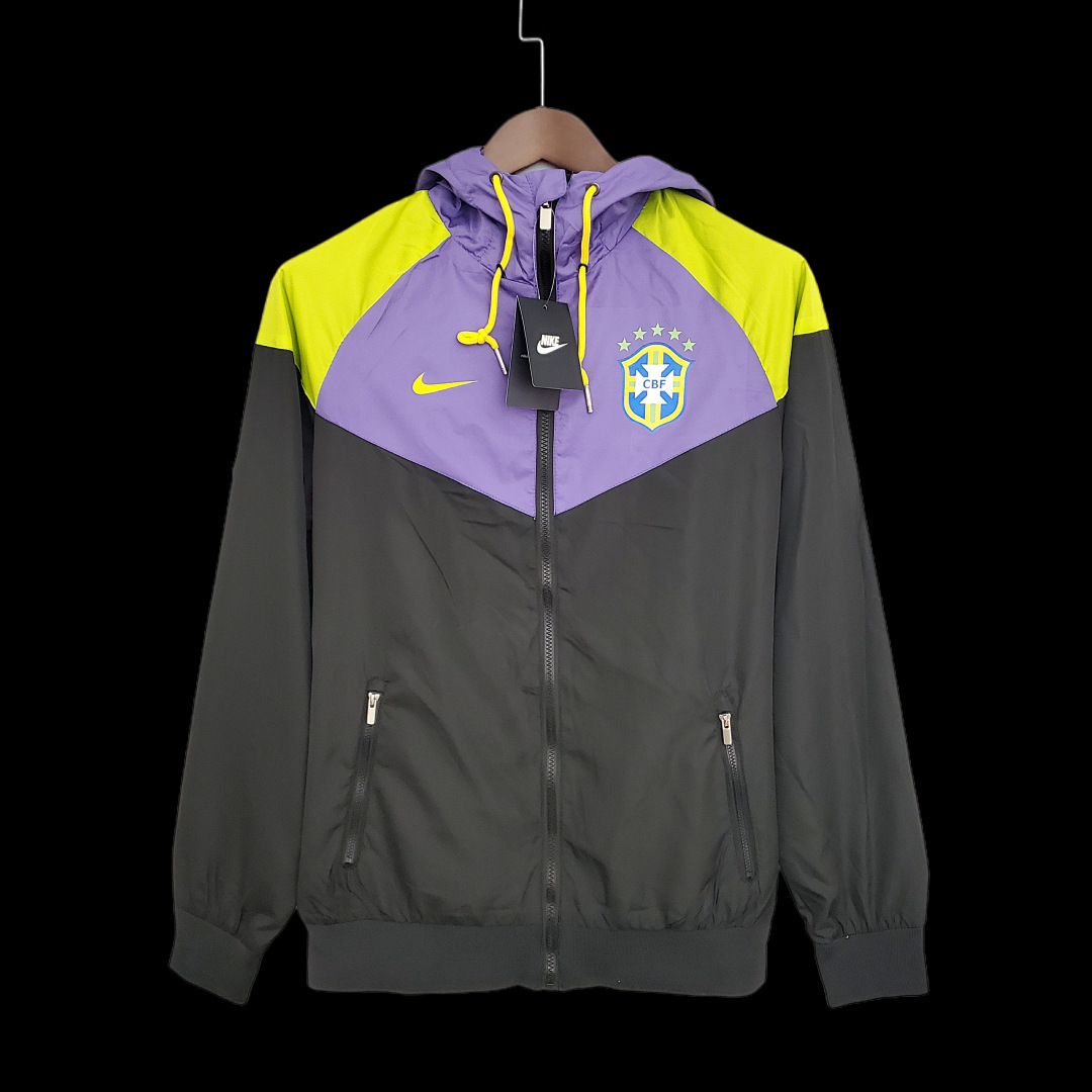 Windbreaker Brazil Purple Black S-XXL