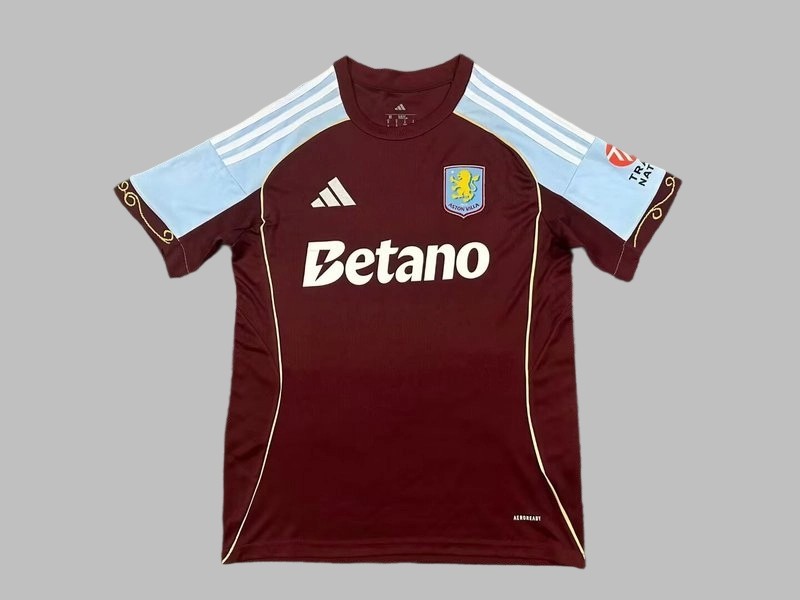 25-26 Aston Villa Home Cheap Soccer Jerseys Yupoo