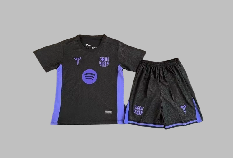 25-26 Barc Kids Cheap Soccer Jerseys Yupoo