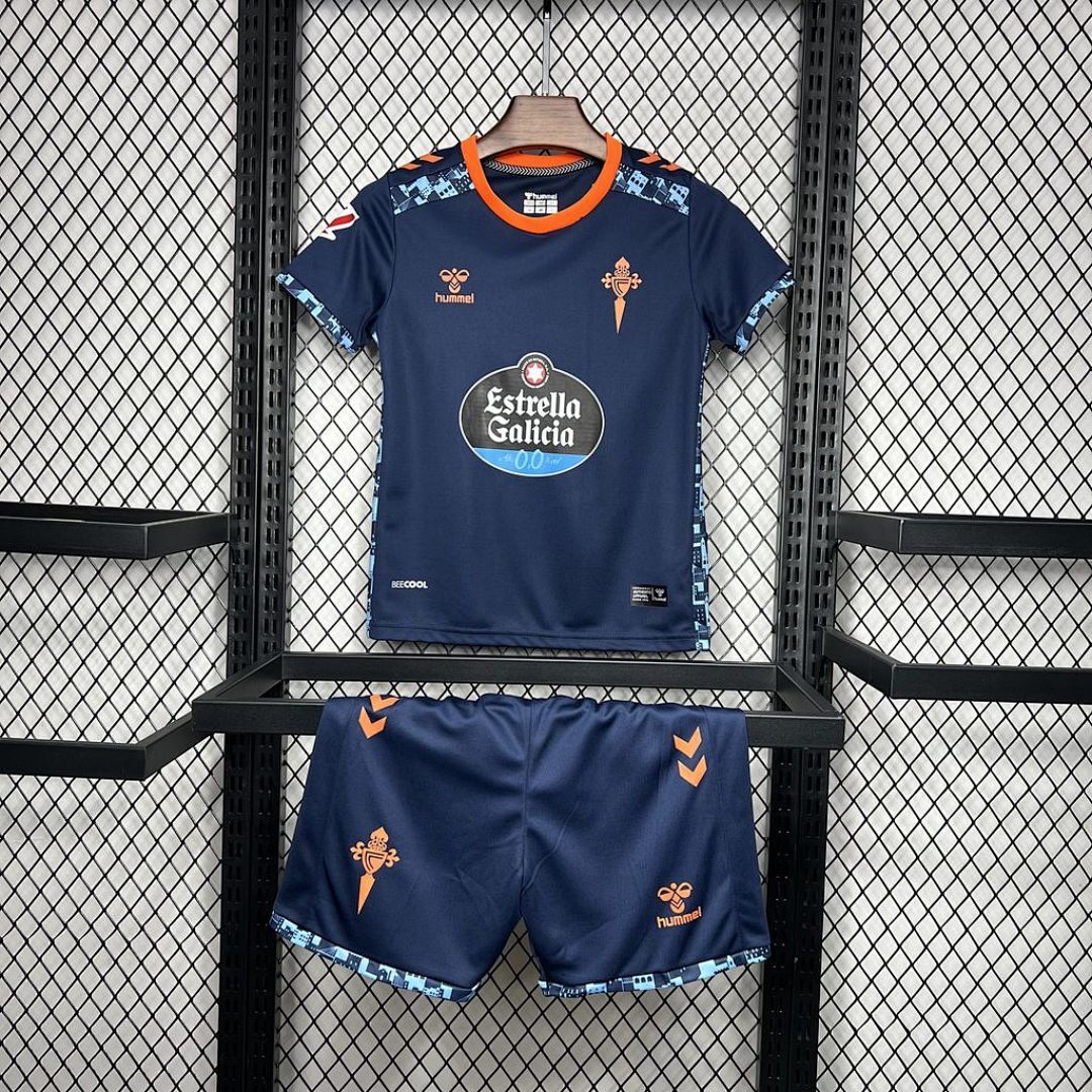 Celta Vigo 2024/25 Away Kids Kit