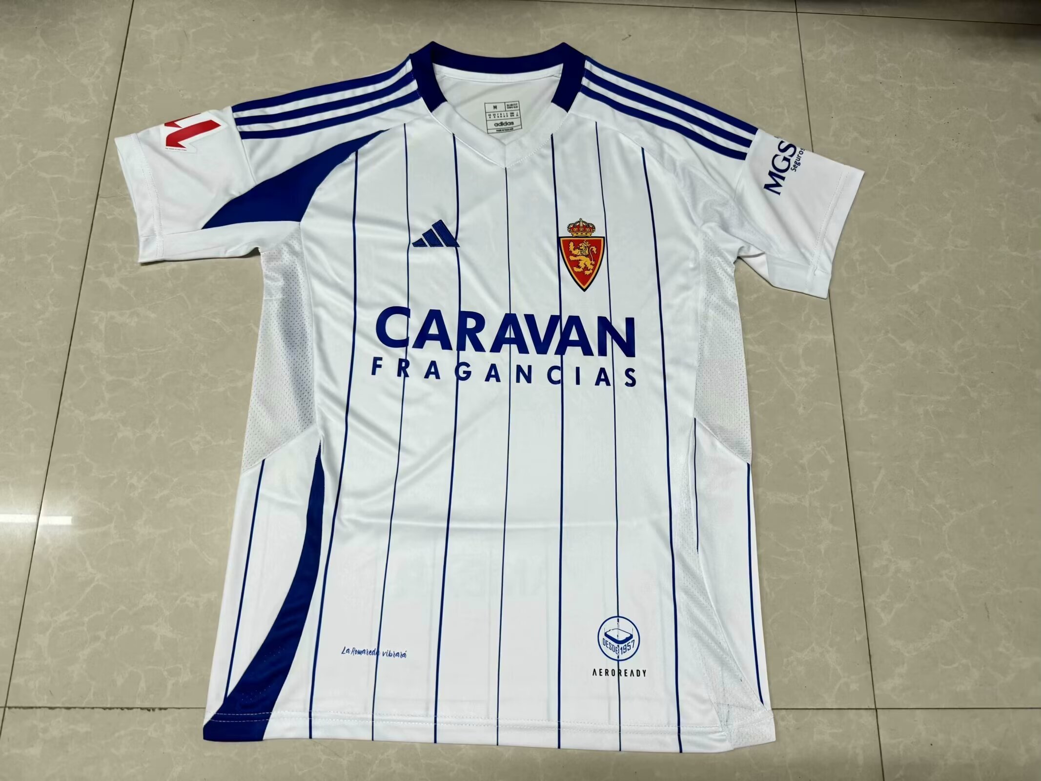 24-25 Zaragoza Home Soccer Jerseys Yupoo