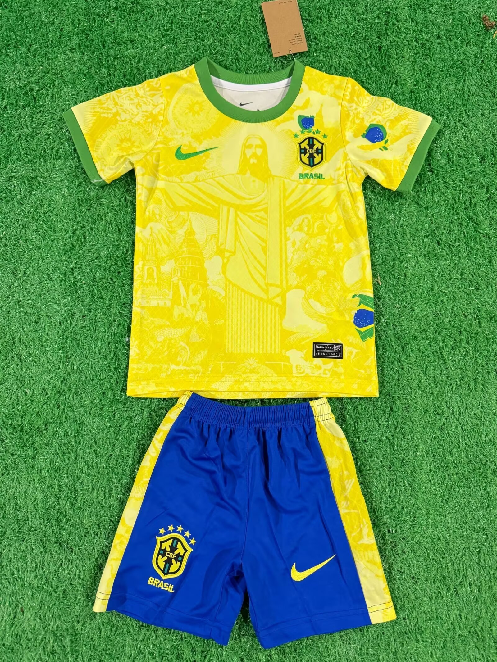 2024 Brazil Kids Soccer Jerseys Yupoo