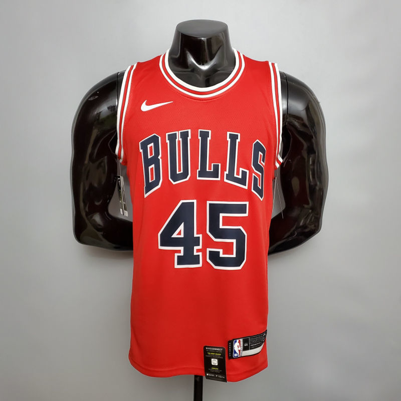 JDRDAN#45 Chicago Bulls NBA jersey Size S-XXL Nike connect recognition