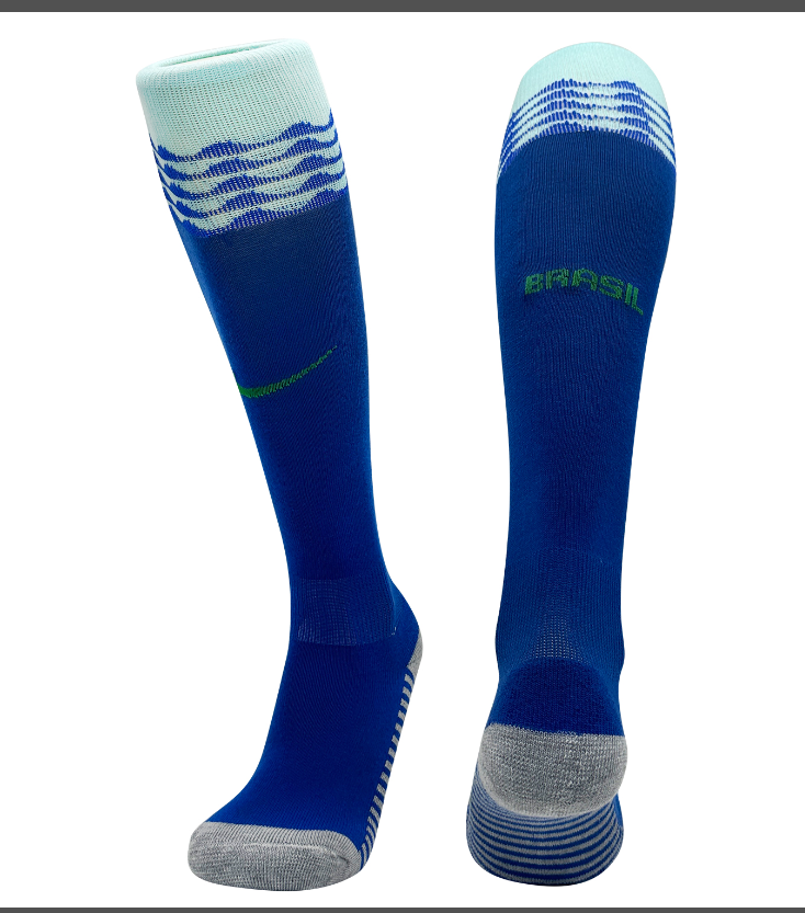 2024 Brazil Home Adult Kids Socks Yupoo