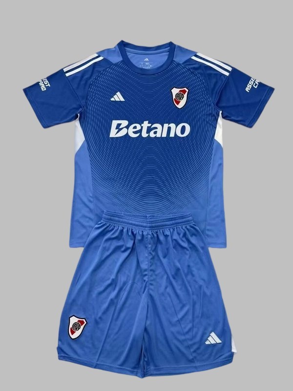 25-26 River Plate Goalkeeper Kids Cheap Soccer Jerseys Yupoo
