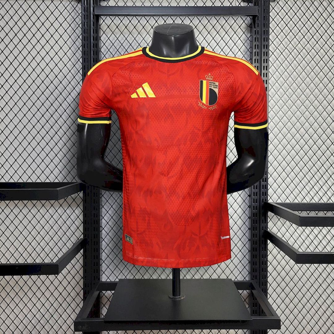 Mens Belgium 2026 World Cup Home Jersey Player Version