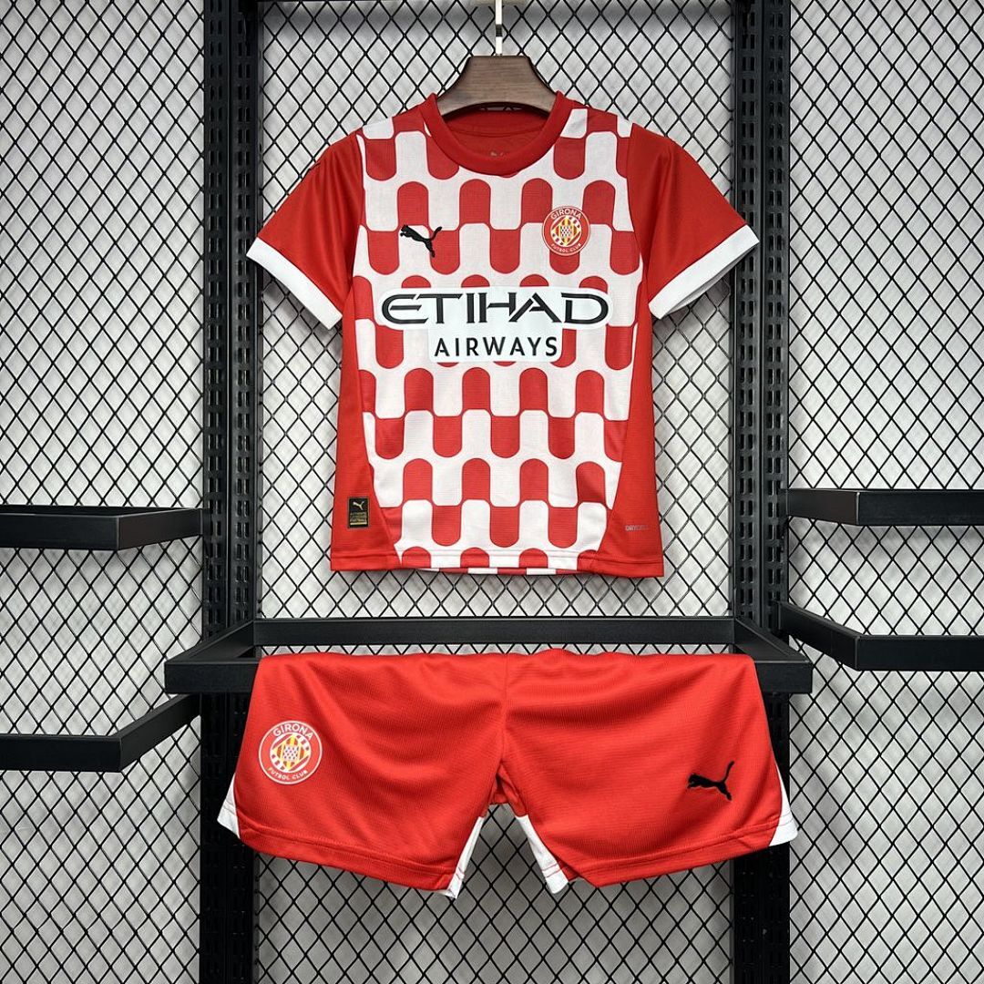 Girona 2024/25 Home Kids Kit