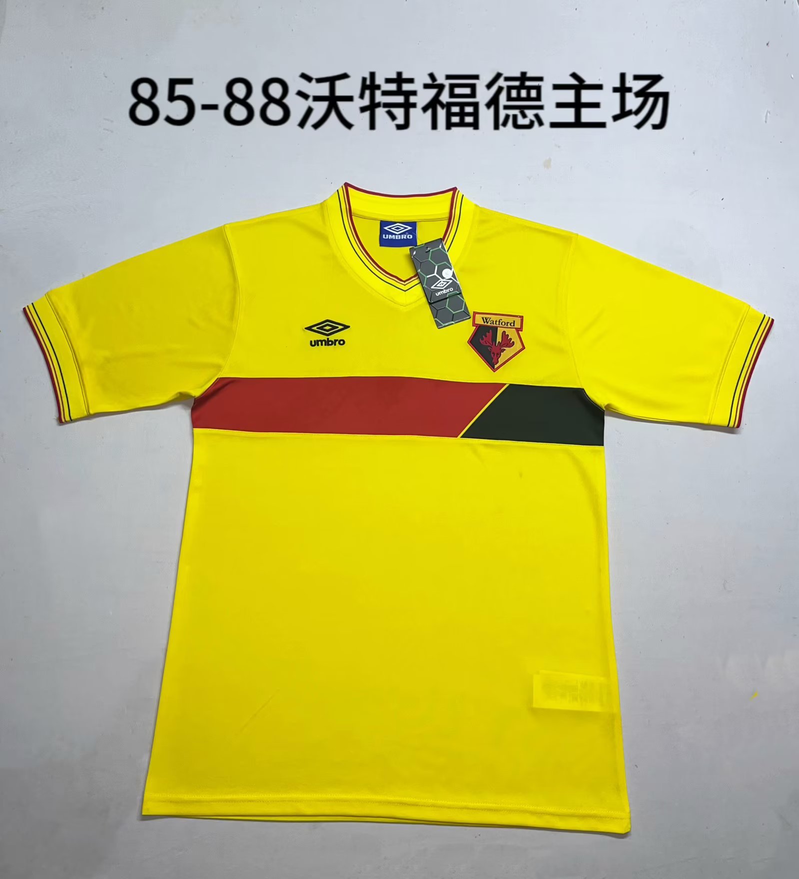 1985-88 Watford Home Retro Soccer Jerseys Yupoo