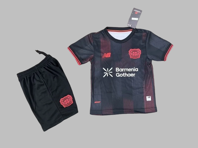 25-26 Leverkusen Home Kids Cheap Soccer Jerseys Yupoo